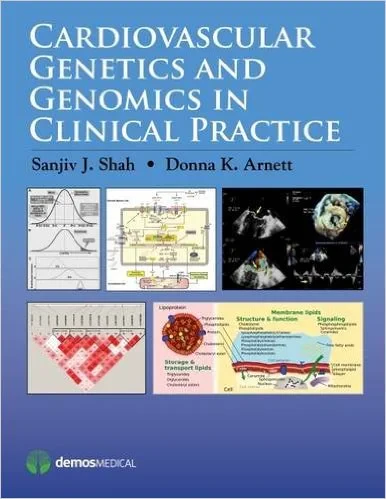 Coperta cărții "Cardiovascular Genetics and Genomics in Clinical Practice" de autor necunoscut
