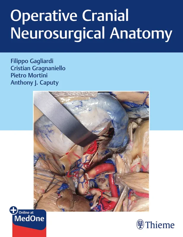 Coperta cărții "Operative Cranial Neurosurgical Anatomy" de autor necunoscut