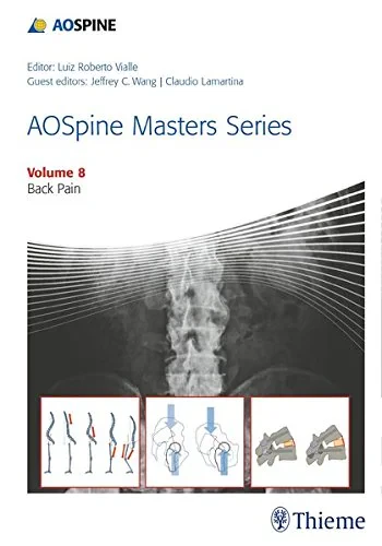 Coperta cărții "AOSpine Masters Series, Volume 8: Back Pain" de autor necunoscut