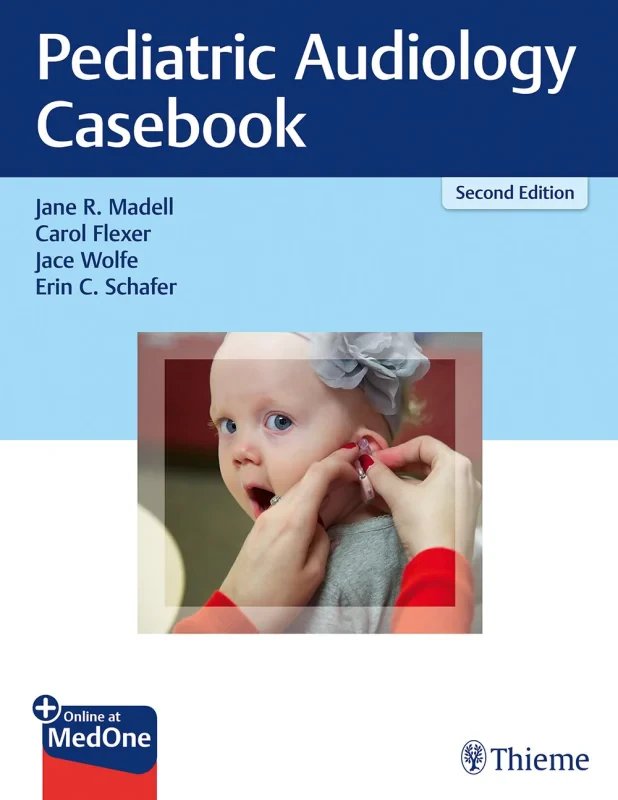 Coperta cărții "Pediatric Audiology Casebook" de autor necunoscut