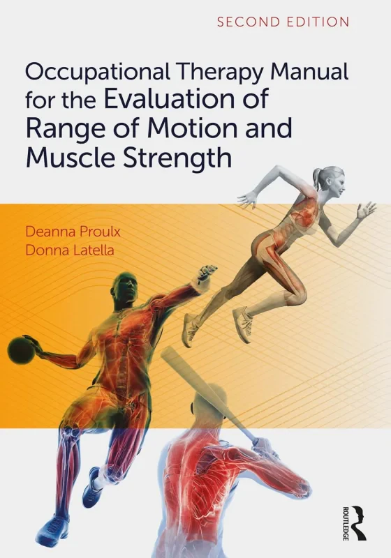 Coperta cărții "Occupational Therapy Manual for the Evaluation of Range of Motion and Muscle Strength 2nd Edition" de autor necunoscut