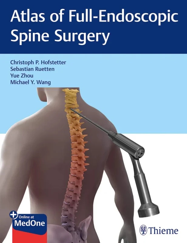 Coperta cărții "Atlas of Full-Endoscopic Spine Surgery" de autor necunoscut