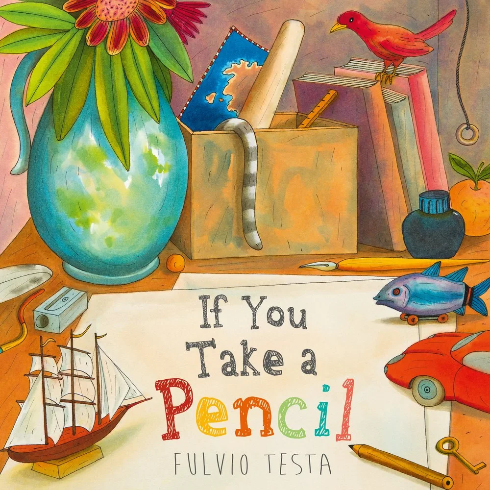 Coperta cărții "If You Take A Pencil" de autor necunoscut
