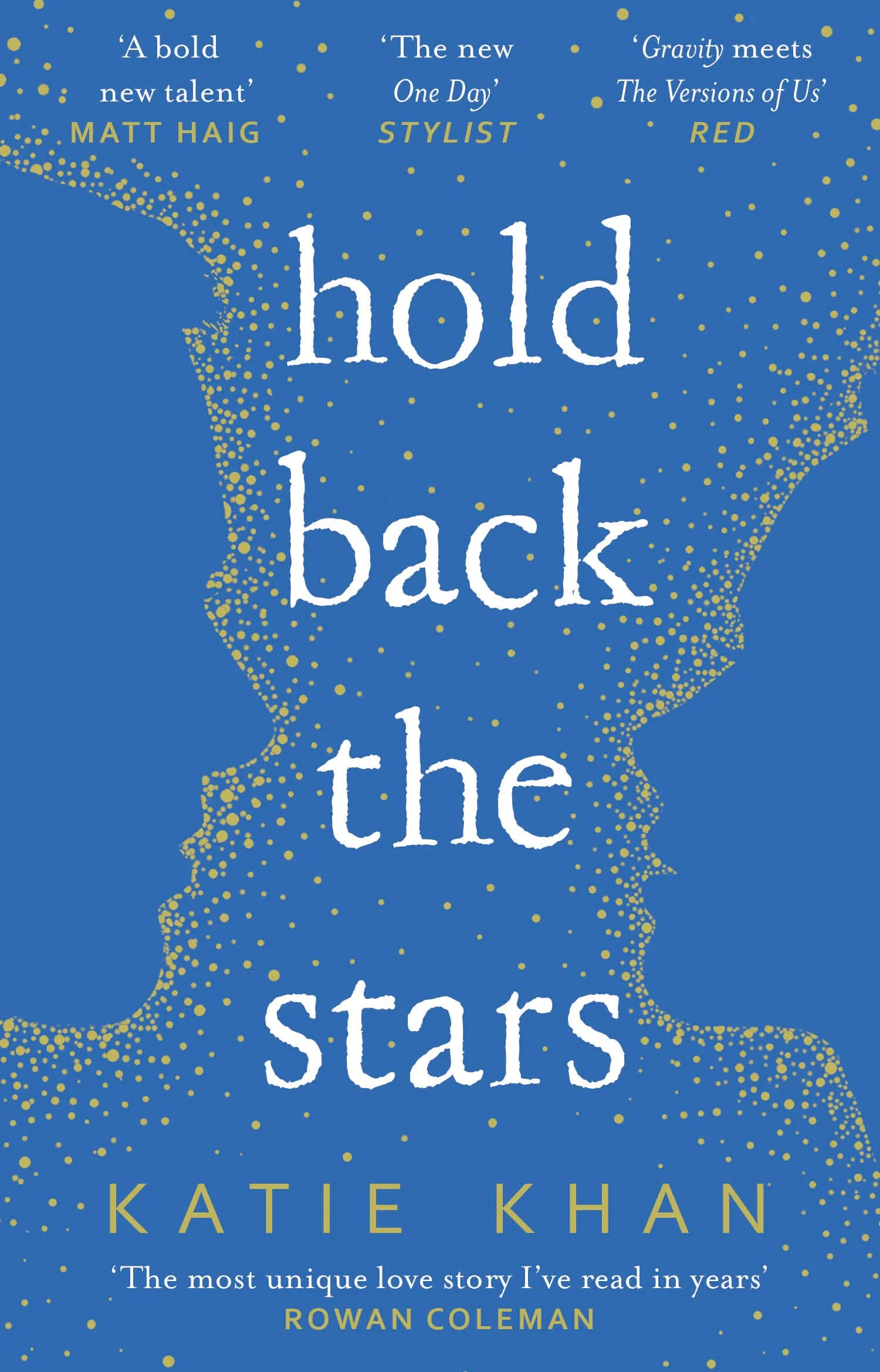 Coperta cărții "Hold Back the Stars" de autor necunoscut