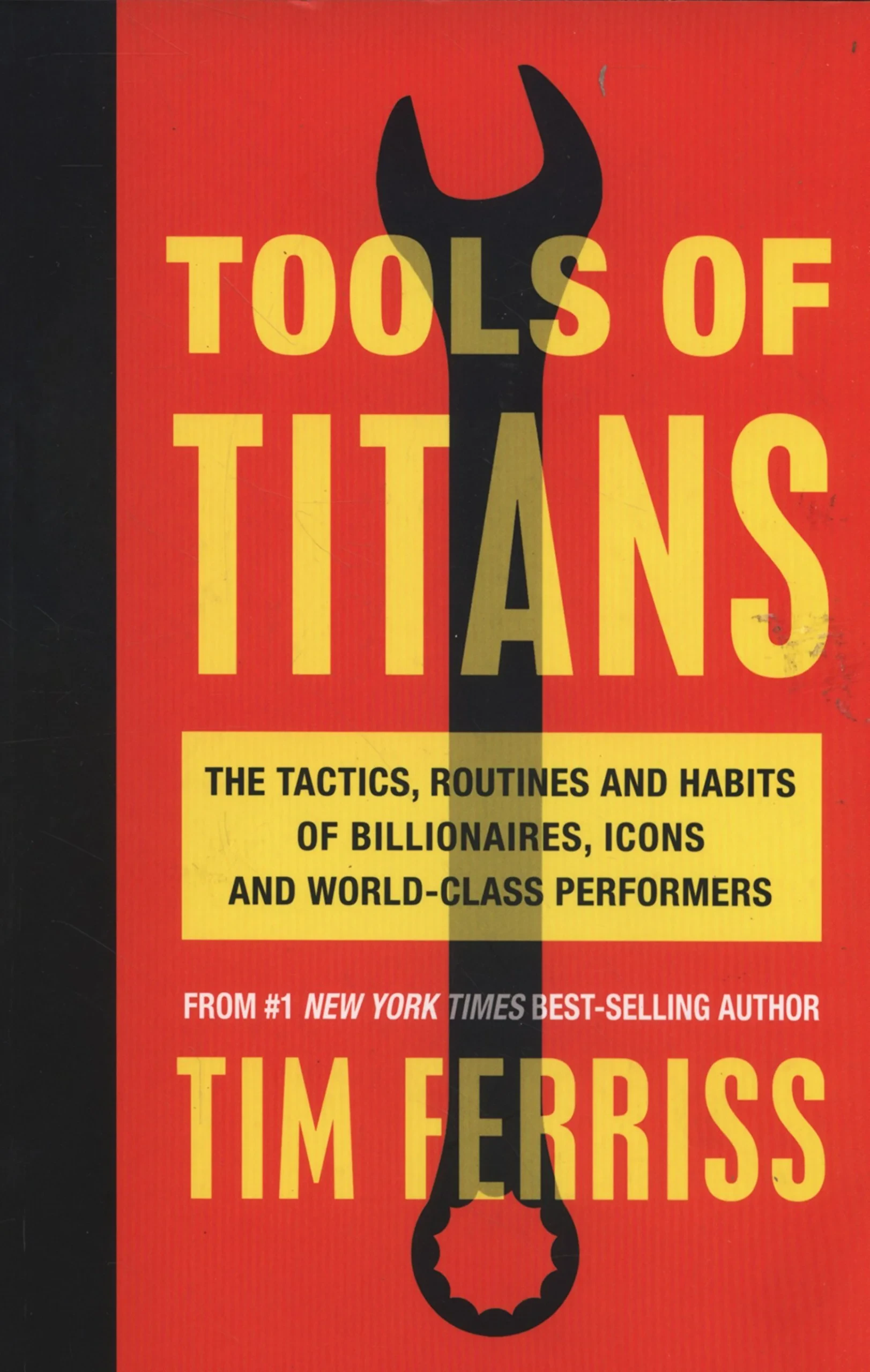 Coperta cărții "Tools of Titans" de autor necunoscut