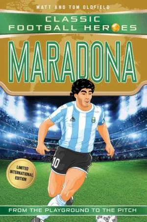Coperta cărții "Maradona" de autor necunoscut