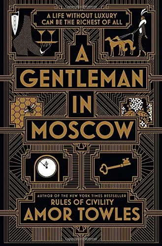 Coperta cărții "A Gentleman in Moscow" de autor necunoscut