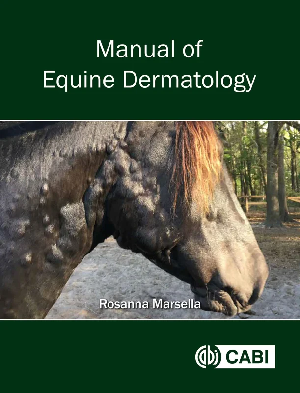 Coperta cărții "Manual of Equine Dermatology" de autor necunoscut