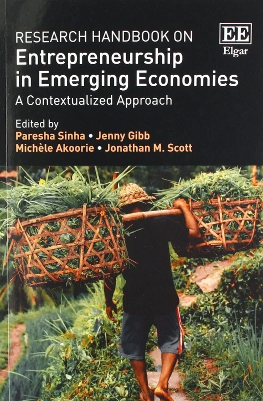 Coperta cărții "Research Handbook on Entrepreneurship in Emerging Economies: A Contextualized Approach" de autor necunoscut