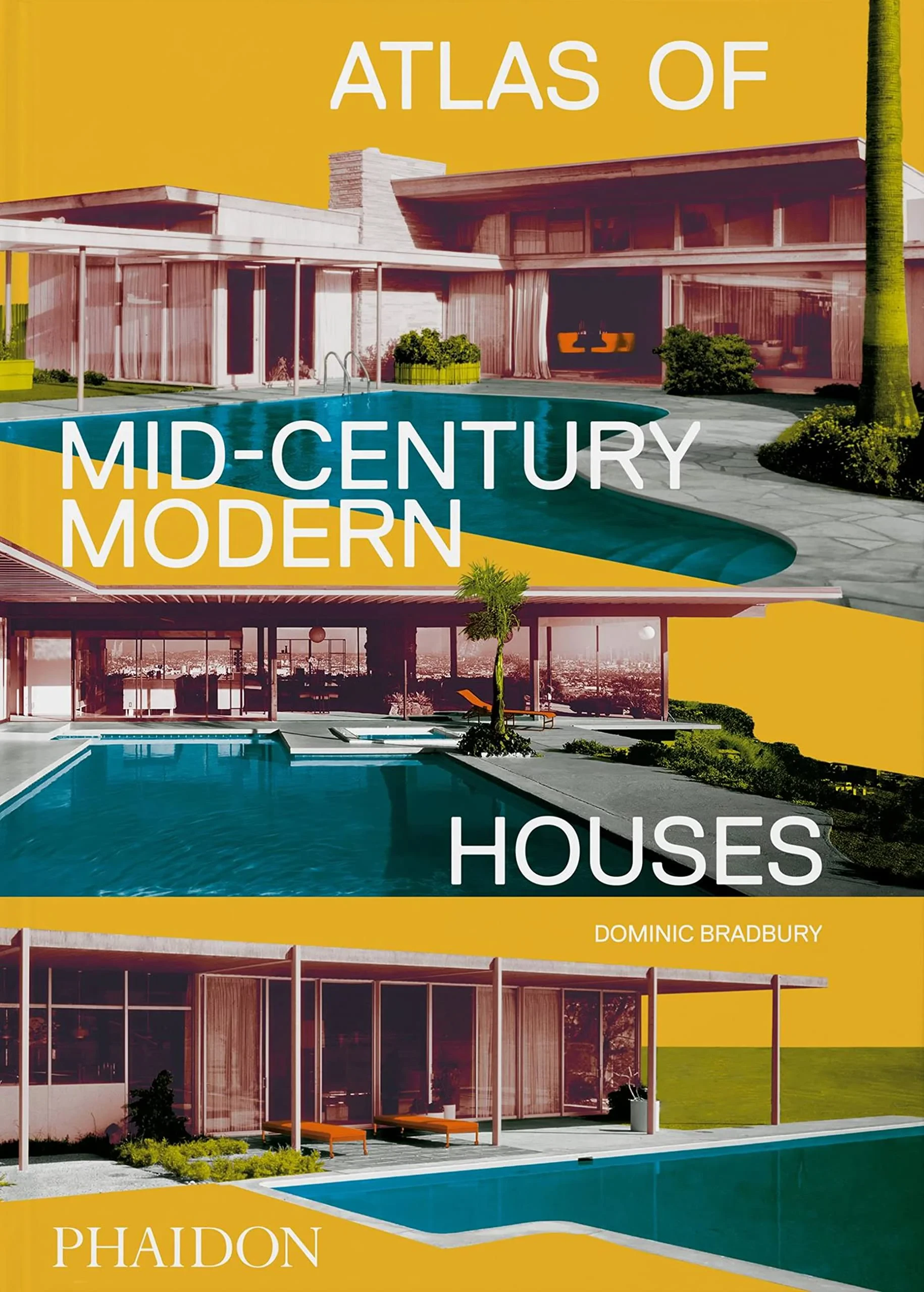 Coperta cărții "Atlas of Mid-Century Modern Houses, Classic format" de autor necunoscut
