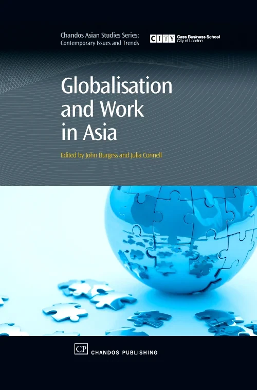 Coperta cărții "Globalisation and Work in Asia" de autor necunoscut