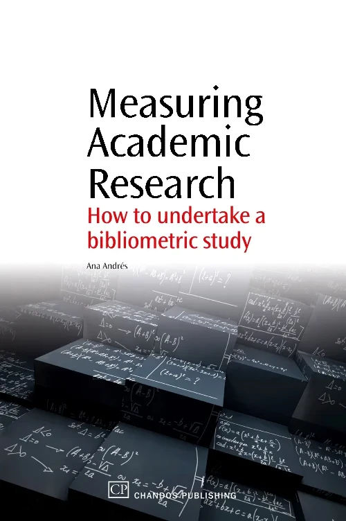 Coperta cărții "Measuring Academic Research" de autor necunoscut