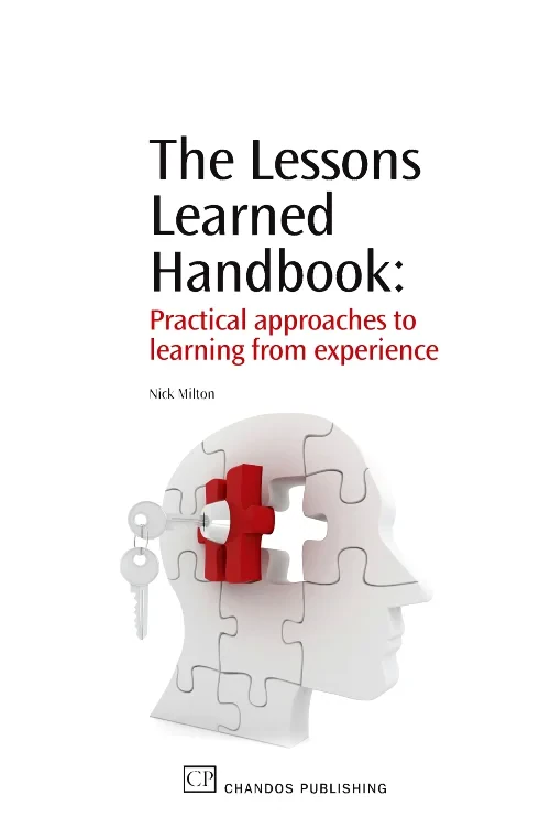 Coperta cărții "The Lessons Learned Handbook" de autor necunoscut