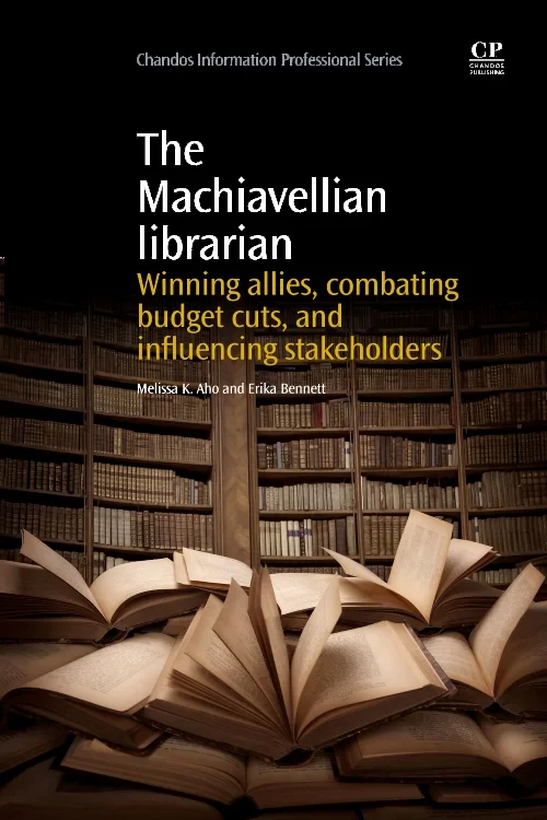 Coperta cărții "The Machiavellian Librarian" de autor necunoscut