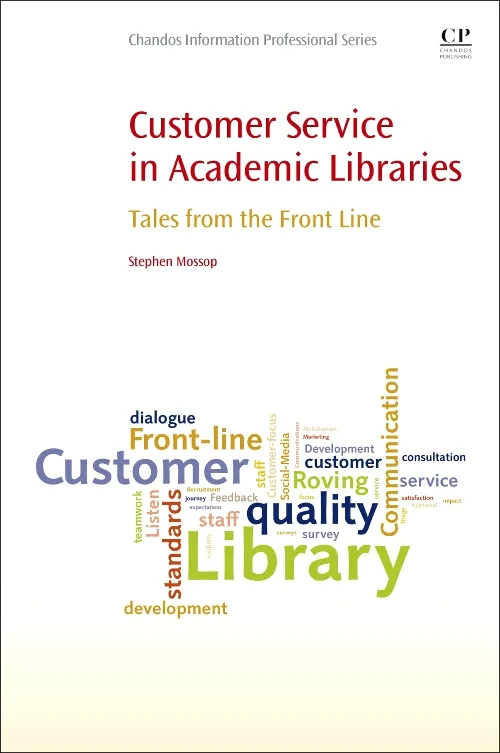 Coperta cărții "Customer Service in Academic Libraries" de autor necunoscut