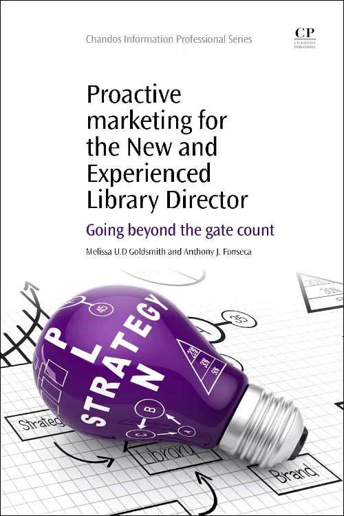 Coperta cărții "Proactive Marketing for the New and Experienced Library Director" de autor necunoscut