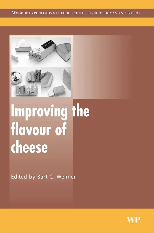 Coperta cărții "Improving the Flavour of Cheese" de autor necunoscut