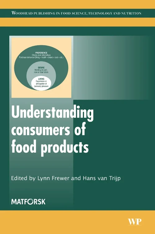 Coperta cărții "Understanding Consumers of Food Products" de autor necunoscut