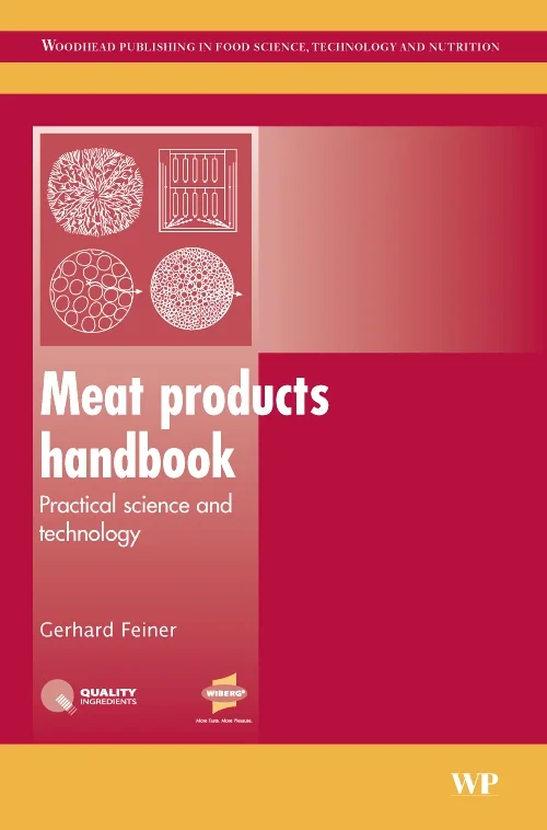 Coperta cărții "Meat Products Handbook" de autor necunoscut