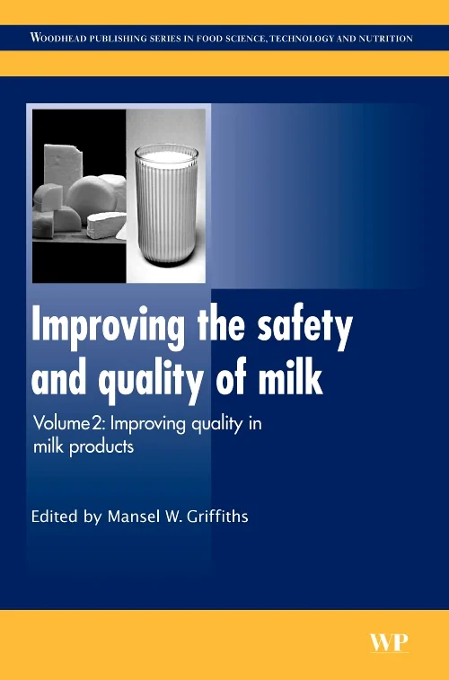 Coperta cărții "Improving the Safety and Quality of Milk" de autor necunoscut