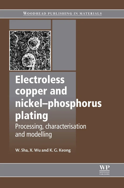Coperta cărții "Electroless Copper and Nickel-Phosphorus Plating" de autor necunoscut
