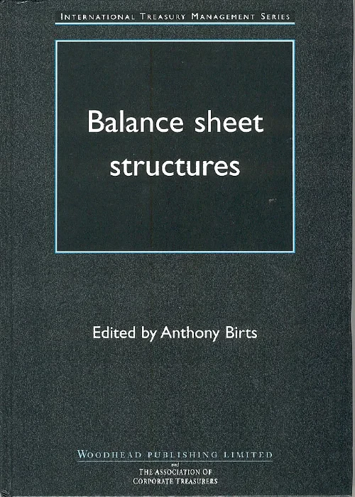 Coperta cărții "Balance Sheet Structures" de autor necunoscut
