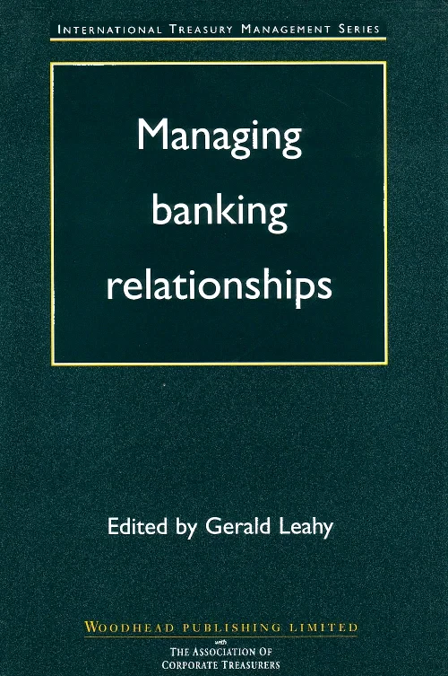 Managing Banking Relationships