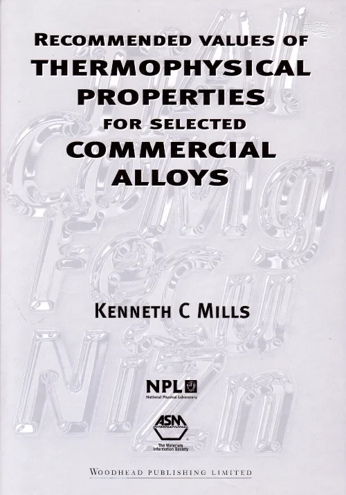 Recommended Values of Thermophysical Properties fo...