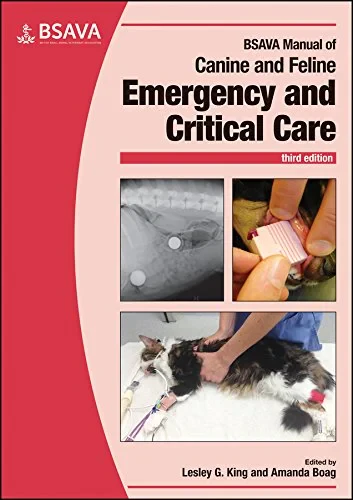 Coperta cărții "BSAVA Manual of Canine and Feline Emergency and Critical Care" de autor necunoscut