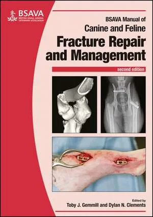 Coperta cărții "BSAVA Manual of Canine and Feline Fracture Repair and Management, 2e" de autor necunoscut