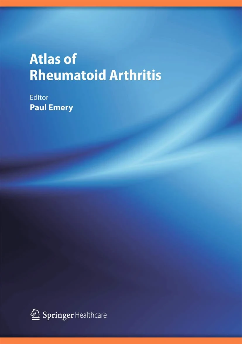 Coperta cărții "Atlas of Rheumatoid Arthritis" de autor necunoscut