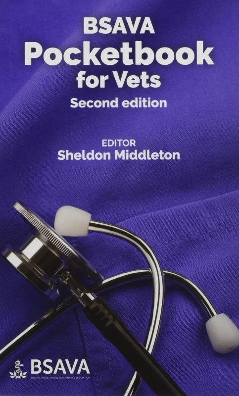 Coperta cărții "BSAVA Pocketbook for Vets" de autor necunoscut