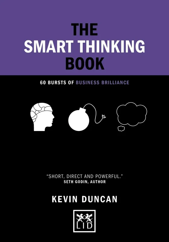 Coperta cărții "The Smart Thinking Book: 60 Bursts of Business Brilliance" de autor necunoscut