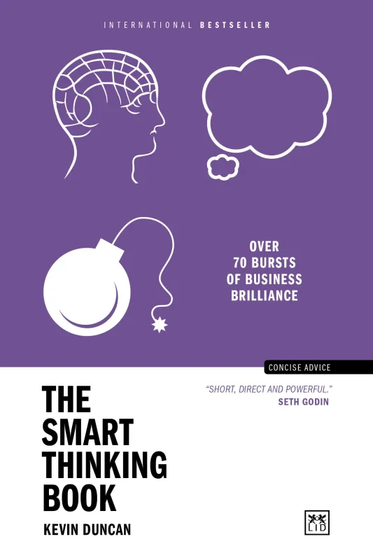 Coperta cărții "The Smart Thinking Book: Over 70 bursts of business brilliance" de autor necunoscut
