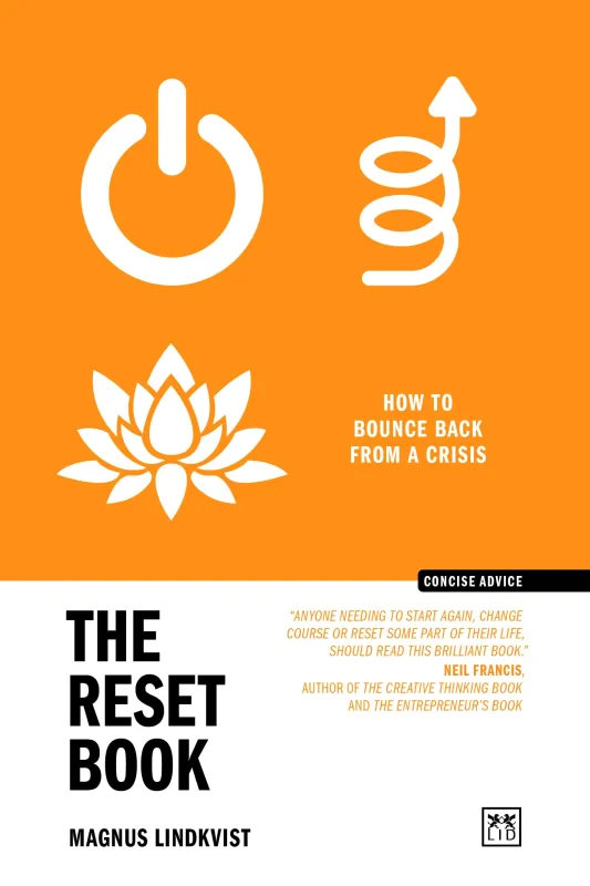 Coperta cărții "The Reset Book: How to bounce back from a crisis" de autor necunoscut