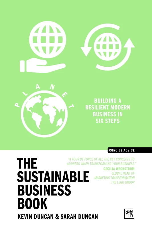 Coperta cărții "The Sustainable Business Book" de autor necunoscut