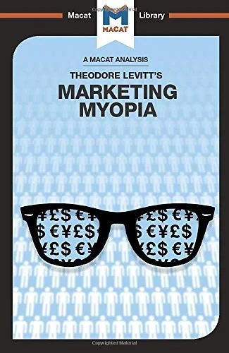 Coperta cărții "Marketing Myopia" de autor necunoscut