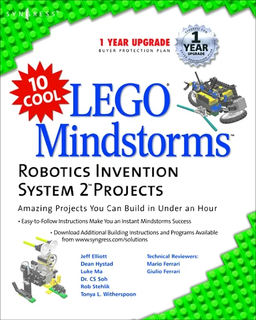 10 Cool Lego Mindstorm Robotics Invention System 2...