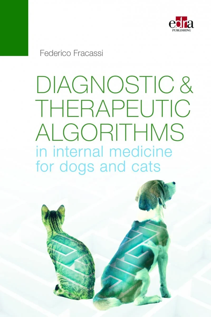 Coperta cărții "Diagnostic and therapeutic algorithms in internal medicine for dogs and cats" de autor necunoscut