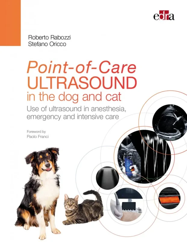 Coperta cărții "Point-of-Care ULTRASOUND in the dog and cat" de autor necunoscut