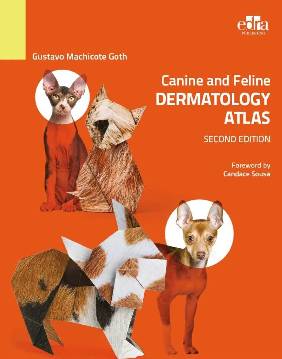 Coperta cărții "Canine and Feline Dermatology Atlas 2nd Edition" de autor necunoscut