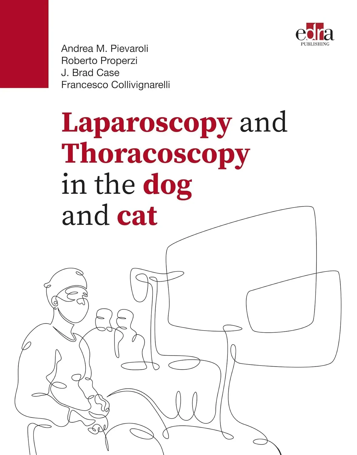 Coperta cărții "Laparoscopy and Thoracoscopy in the dog and cat" de autor necunoscut