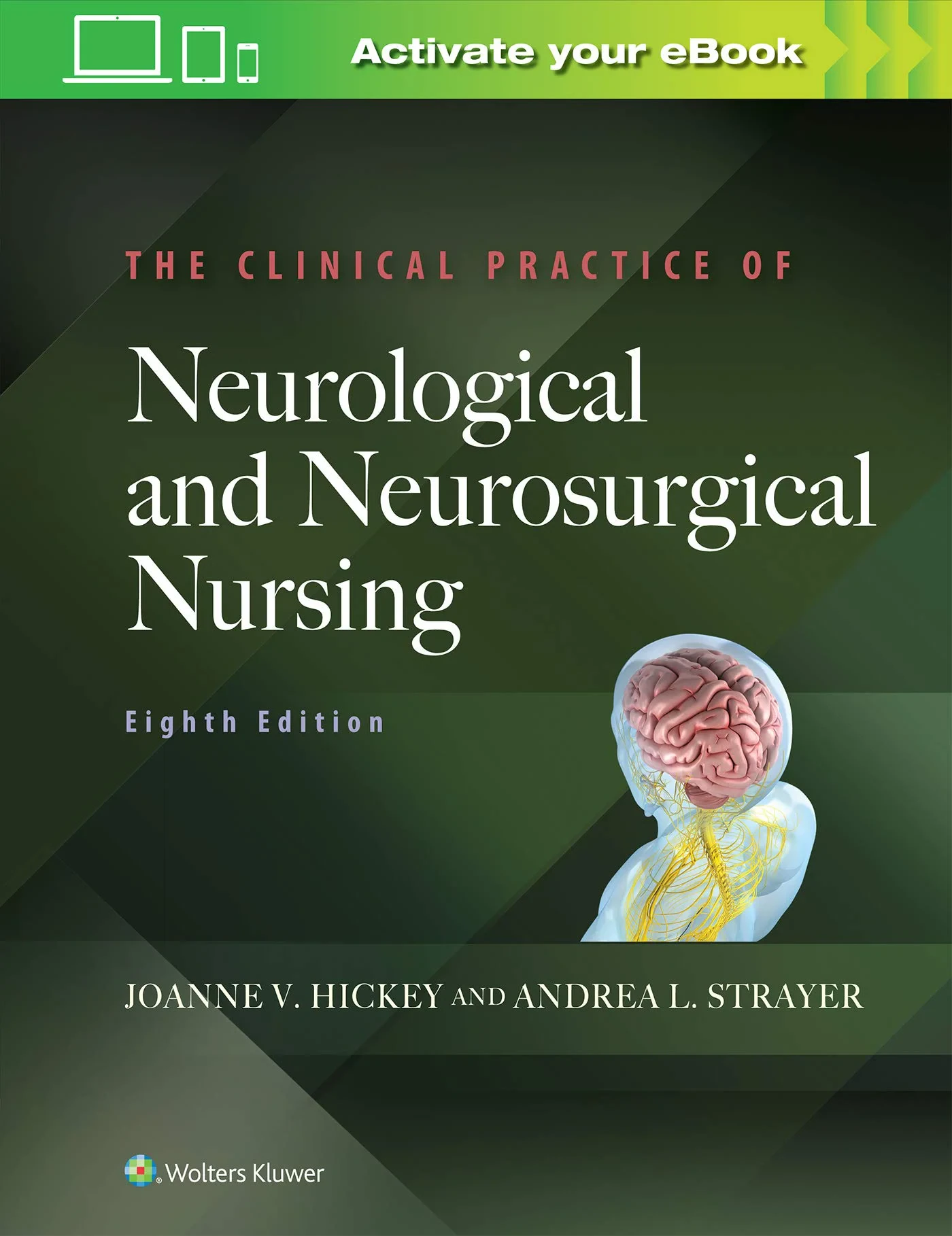 Coperta cărții "The Clinical Practice of Neurological and Neurosurgical Nursing" de autor necunoscut