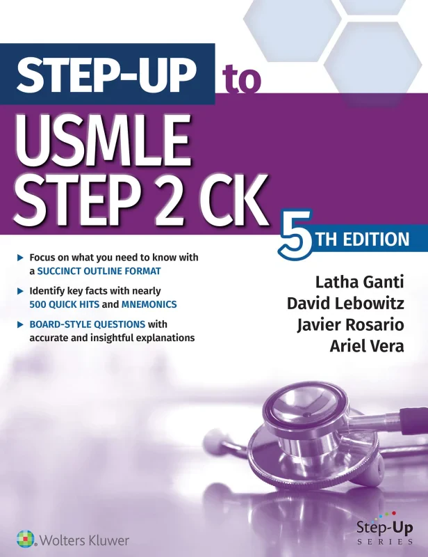 Coperta cărții "Step-Up to USMLE Step 2 CK" de autor necunoscut