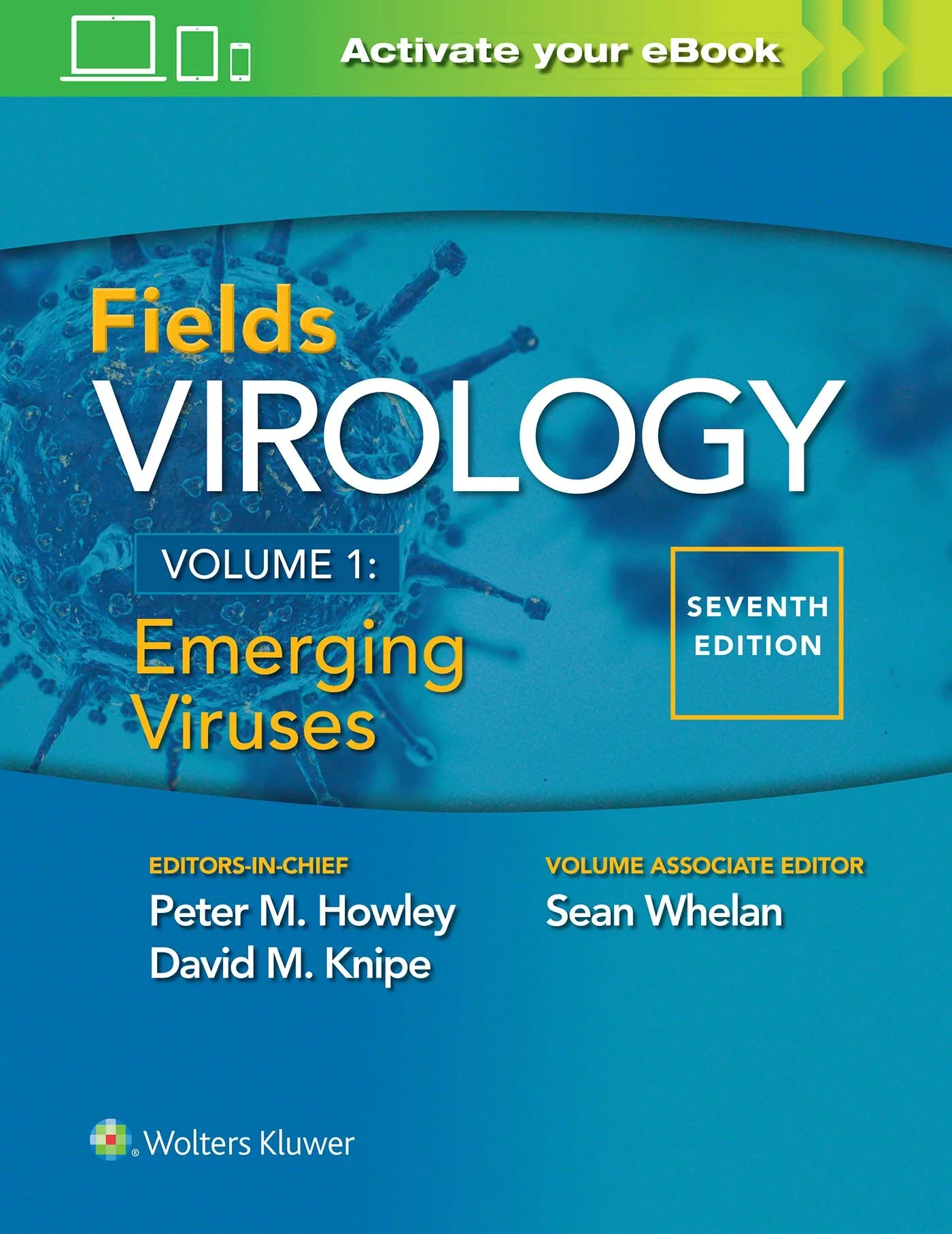 Coperta cărții "Fields Virology: Emerging Viruses" de autor necunoscut