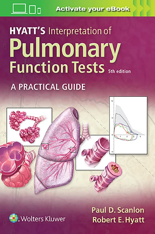 Coperta cărții "Hyatt&amp;#146;s Interpretation of Pulmonary Function Tests" de autor necunoscut