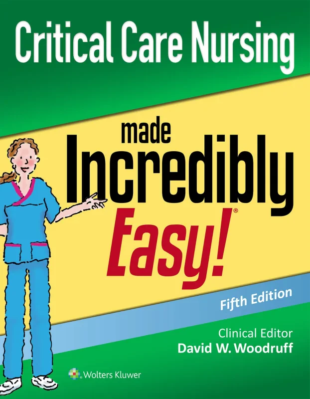Coperta cărții "Critical Care Nursing Made Incredibly Easy" de autor necunoscut