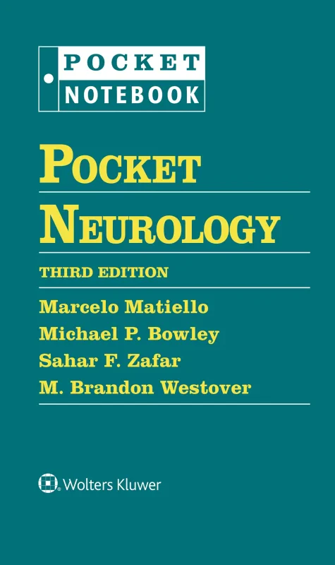 Coperta cărții "Pocket Neurology (Pocket Notebook Series)" de autor necunoscut