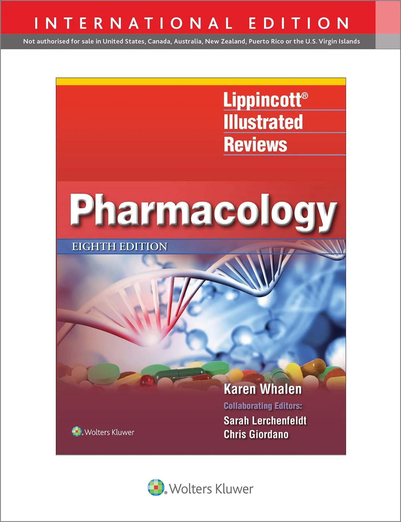 Coperta cărții "Lippincott Illustrated Reviews: Pharmacology" de autor necunoscut