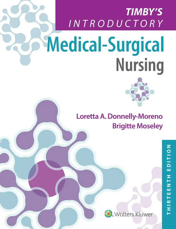 Coperta cărții "Timby's Introductory Medical-Surgical Nursing" de autor necunoscut